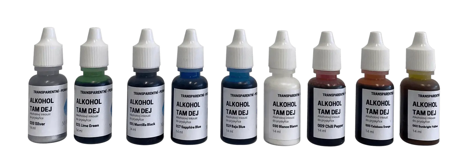 Pigmentové roztoky MyResin