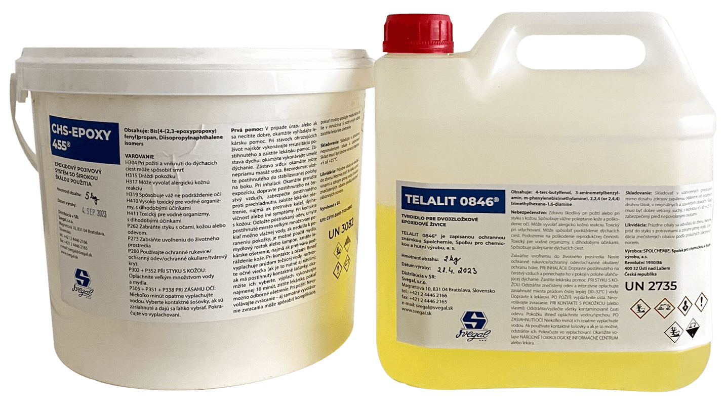 Chemická kotva CHS- Epoxy 455 COLD/RAPID